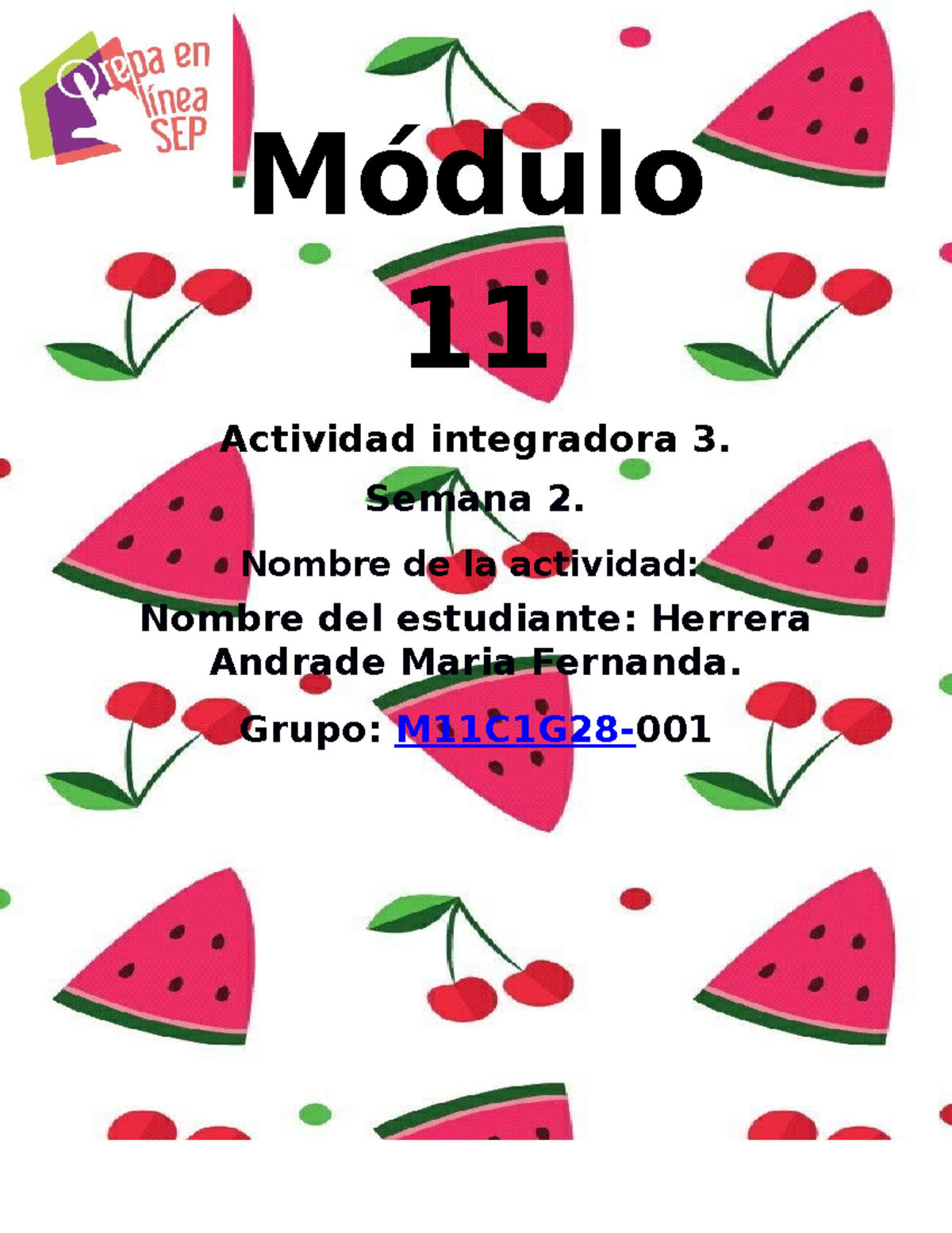 Herrera Andrade Maria Fernanda M11S2AI4 - Módulo 11 Actividad ...