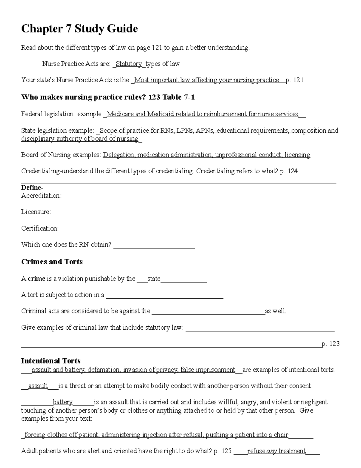 Legal Terminology Chapter 7 Study Guide Read About The Different 