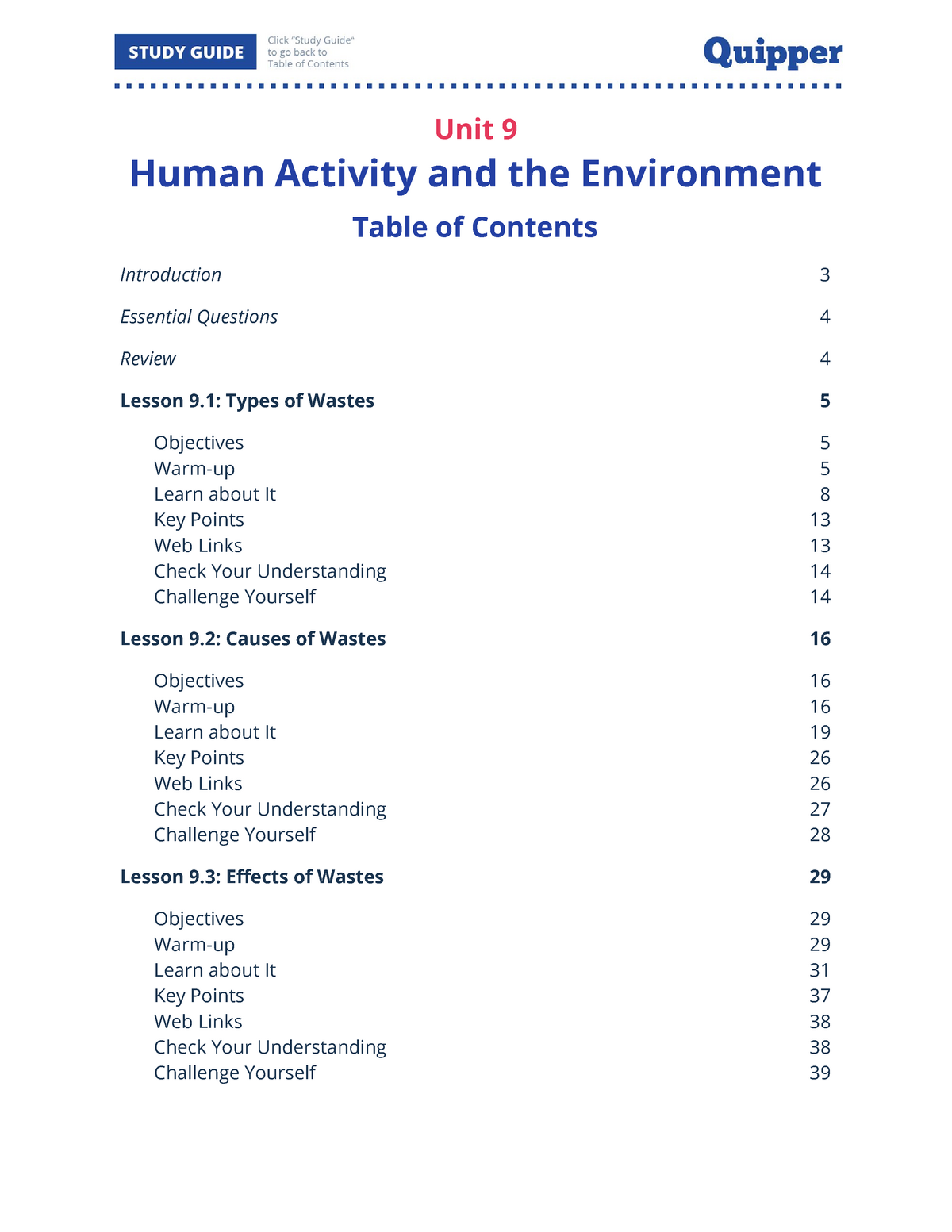 Unit 9 Human Activity And The Environment - Unit 9 Human Activity And ...