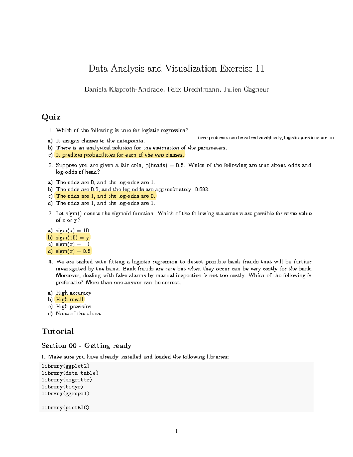 Introduction To Deep Learning Tum Exercise 11 - Ex11 - Introduction to Deep Learning - TUM - Studocu