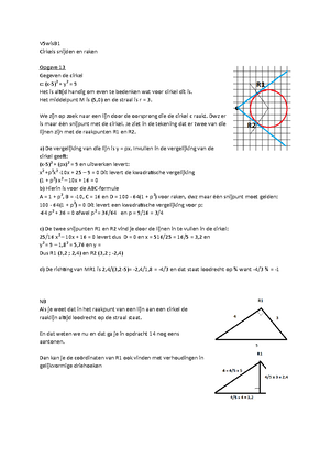 Hoofdstuk 13 - Inverse, Asymptoten, Perforatie, Limieten - Getal En ...