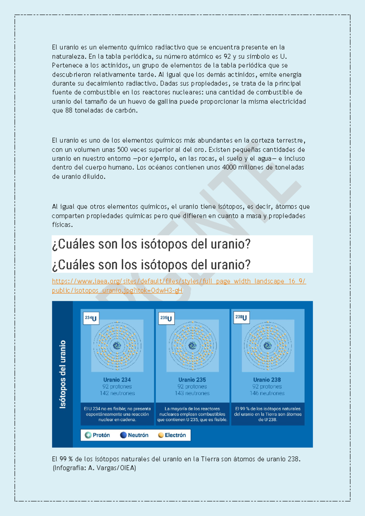 El uranio mt - información - El uranio es un elemento químico ...