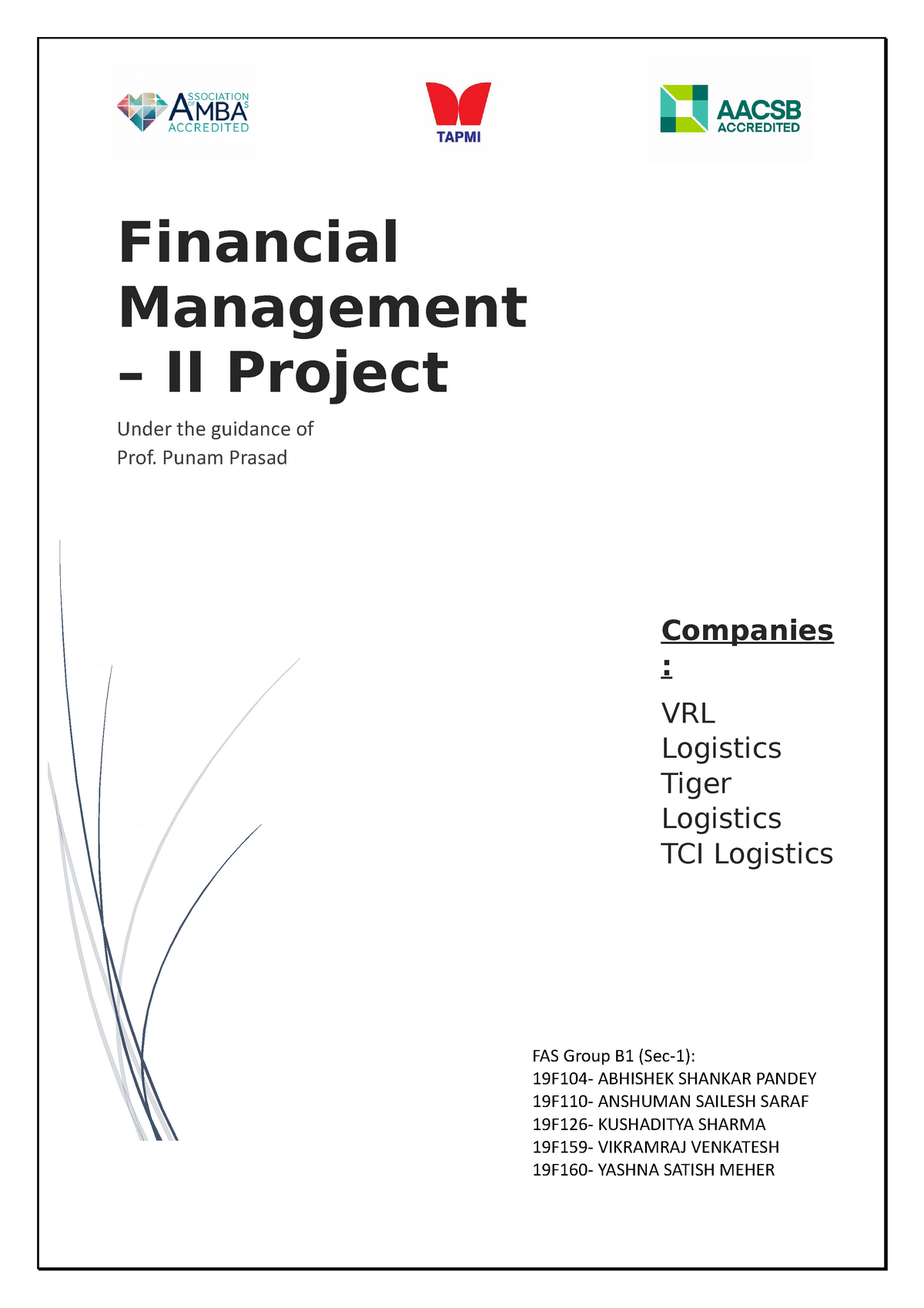 financial management ii assignment