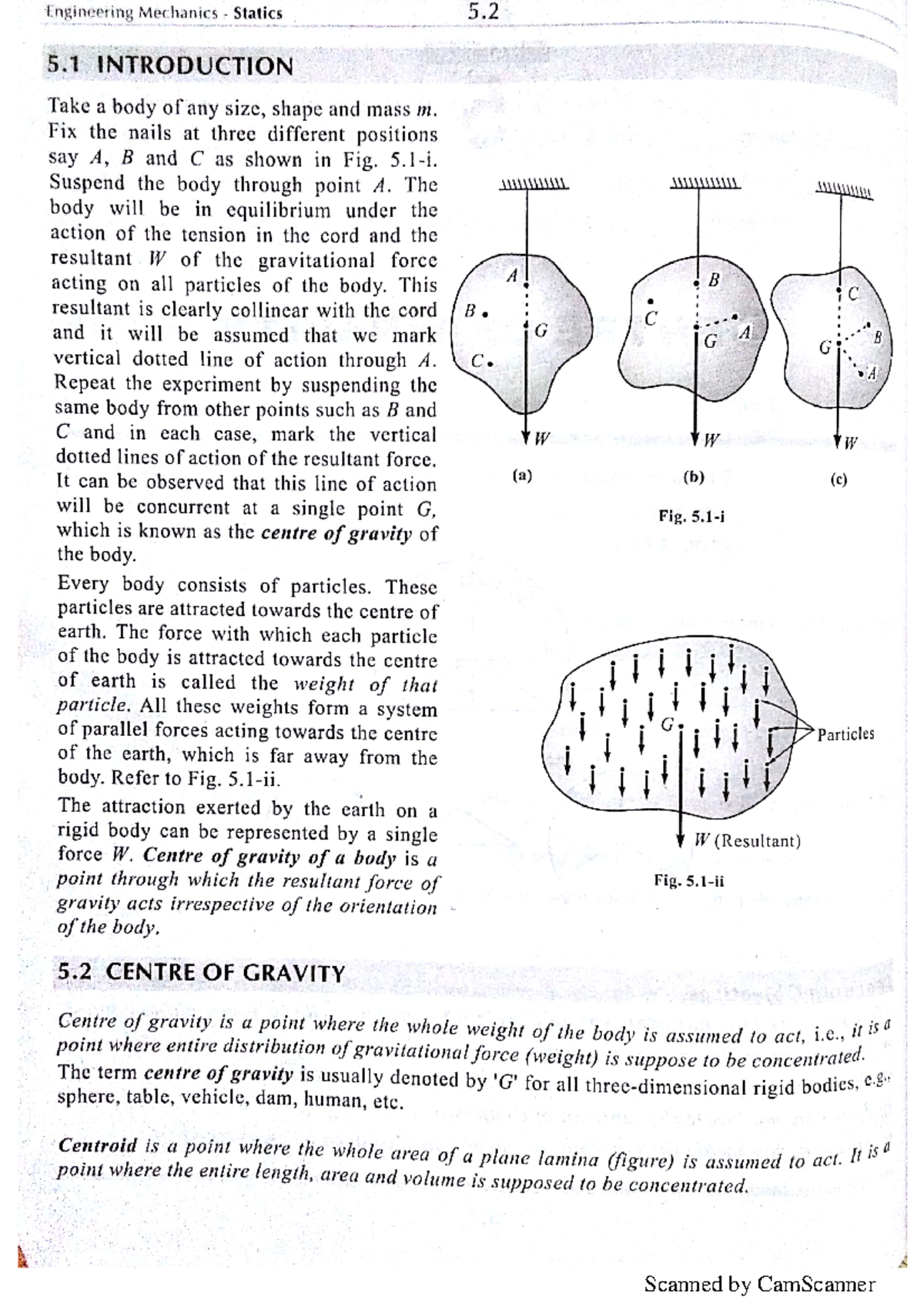 03 Centre Of Gravity - B.sc Biotech - Studocu