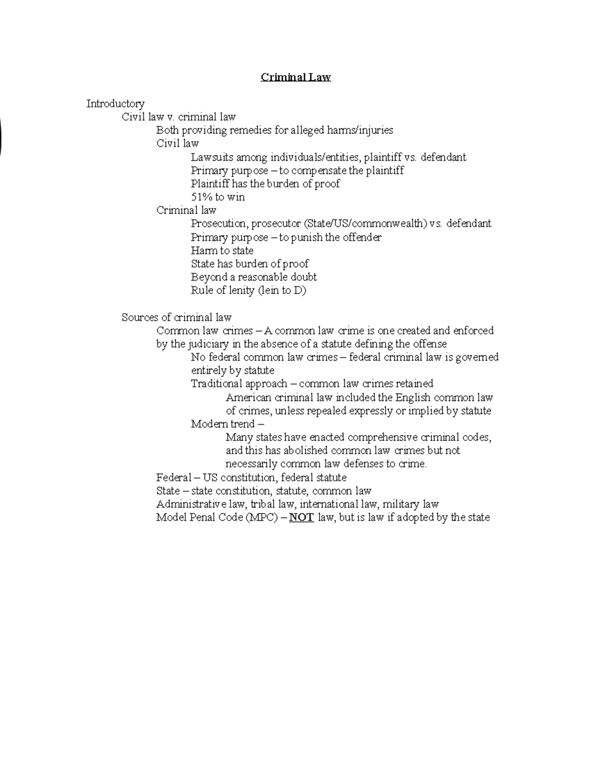 common-law-notes-criminal-law-introductory-civil-law-v-criminal-law