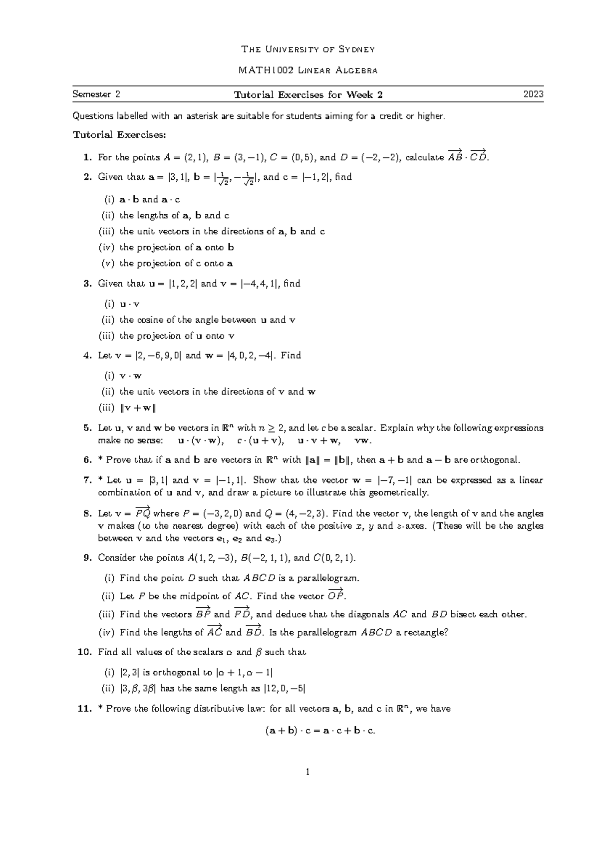 MATH1002 Wk2 - Practice - MATH1002 - USyd - Studocu