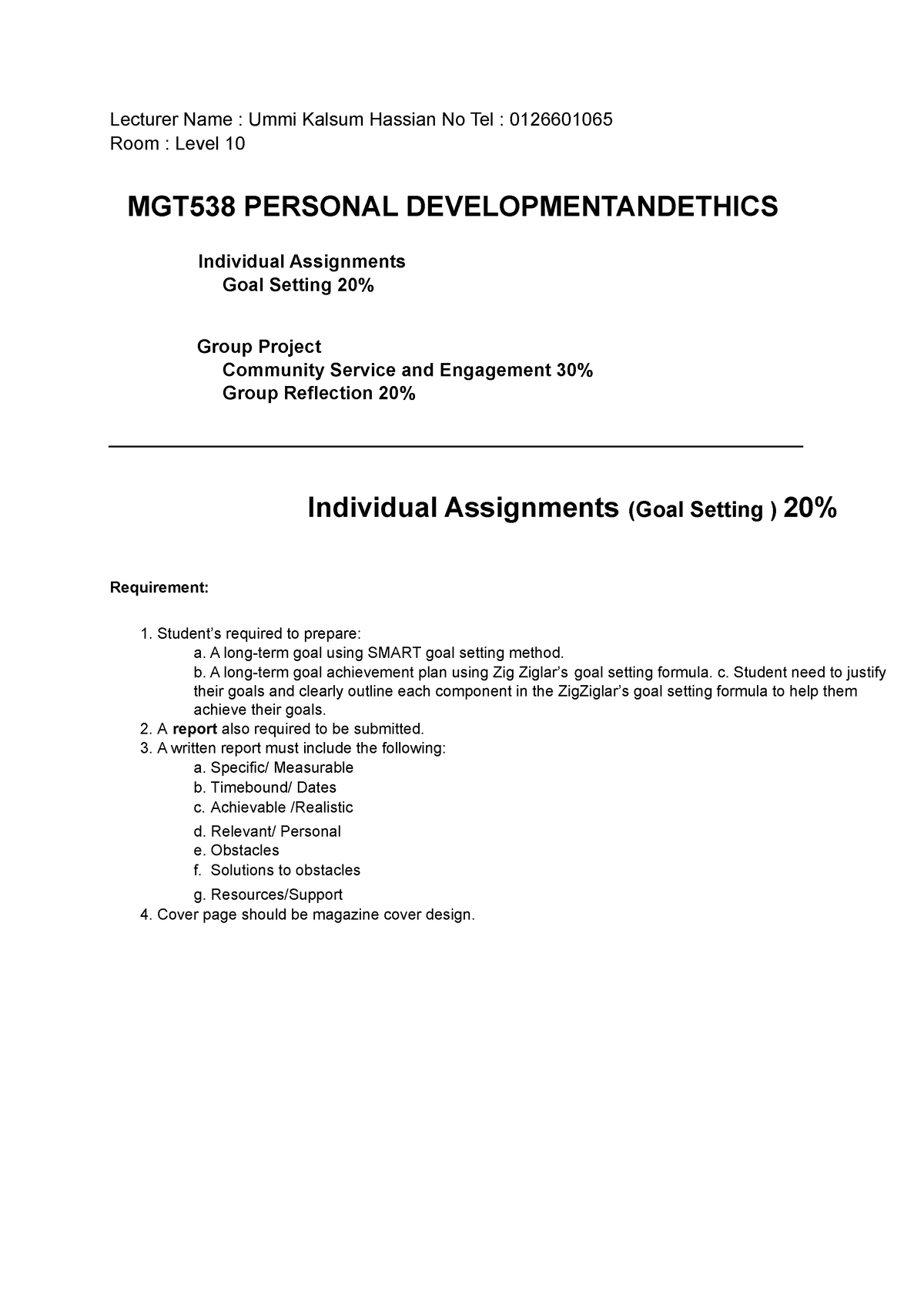 individual assignment mgt538