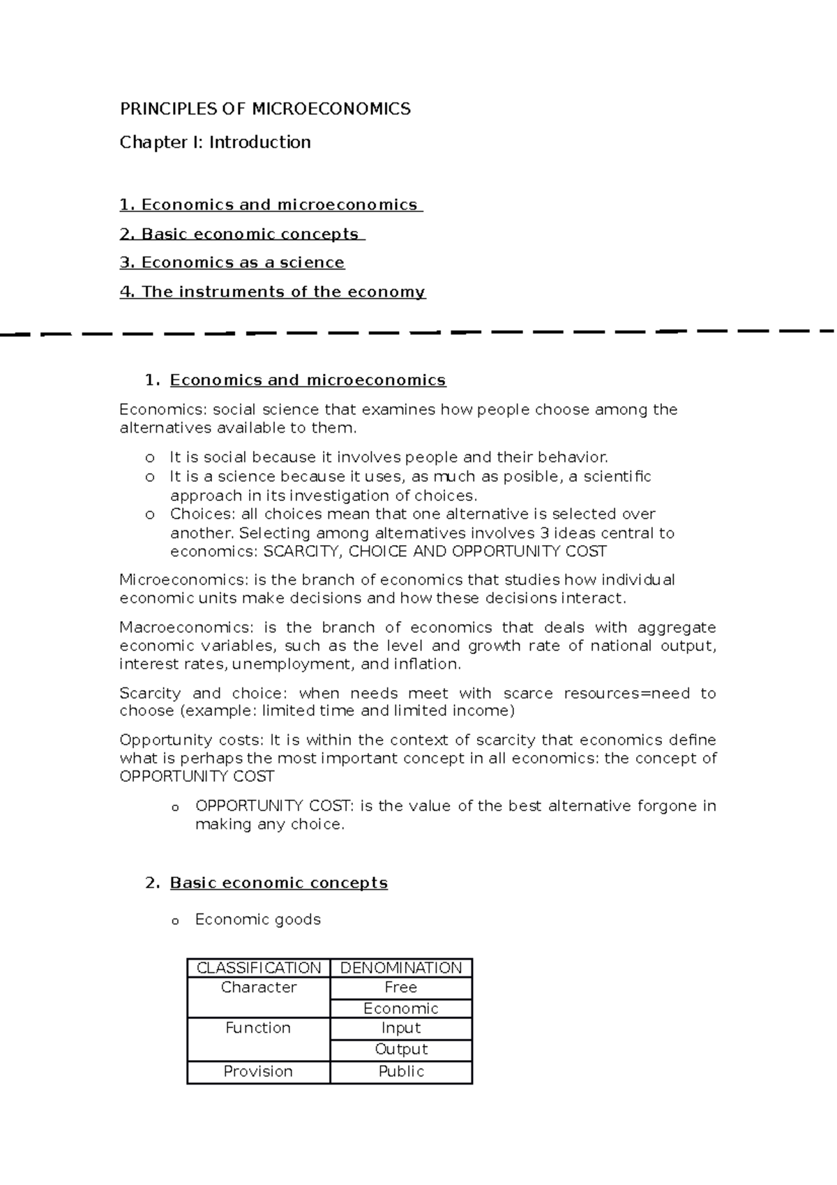 Chapter 1 P - ... - PRINCIPLES OF MICROECONOMICS Chapter I ...