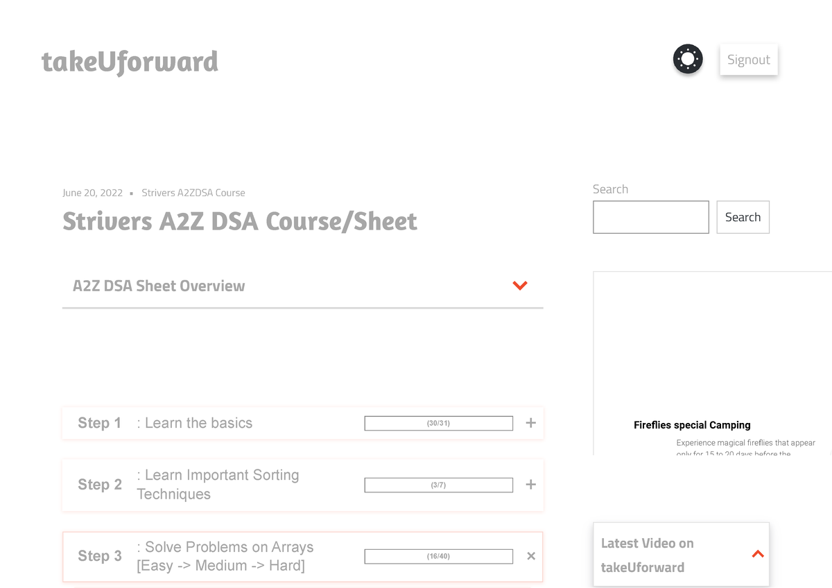 Rearrange Array Elements by Sign - Strivers A2Z DSA Course