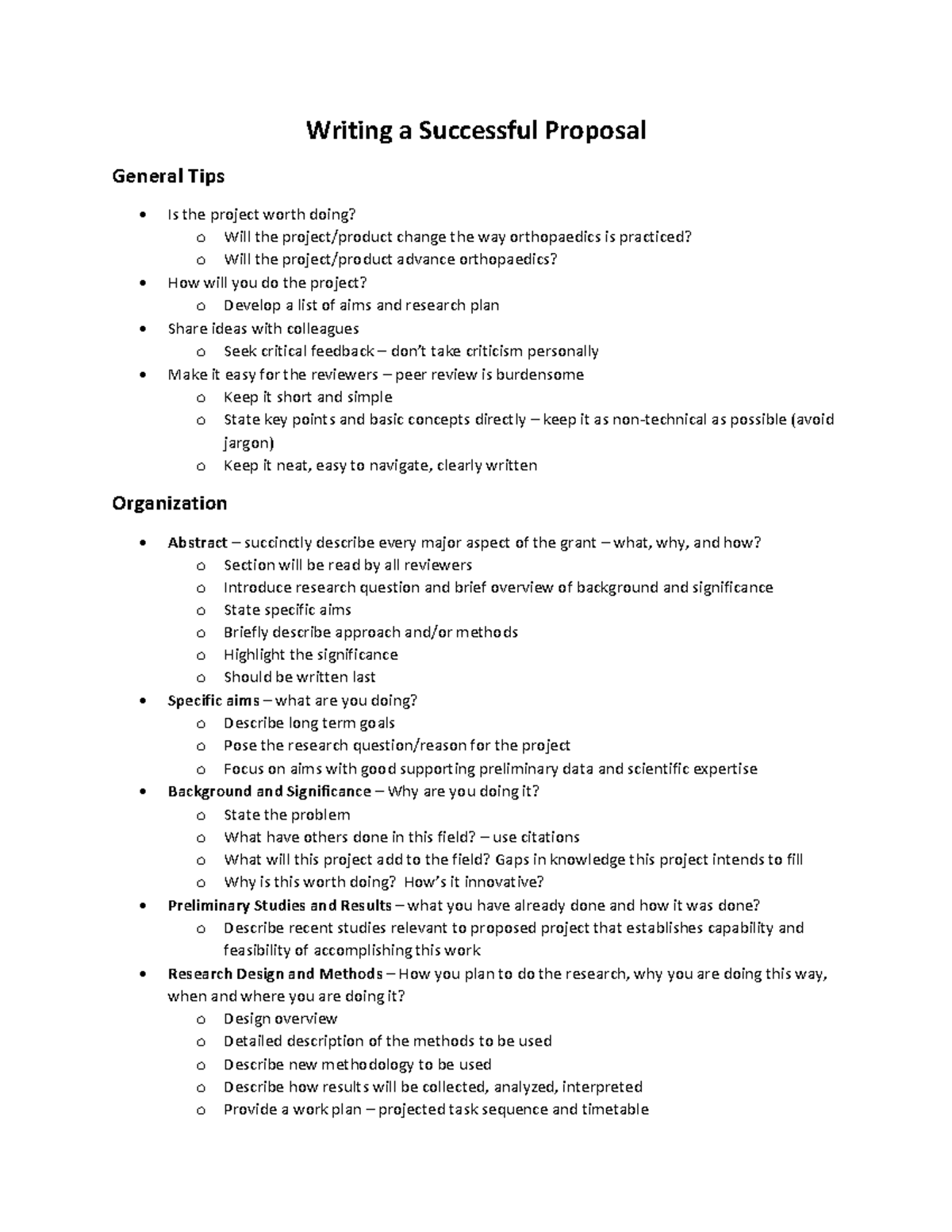 Successful-Proposal - Proposal Writing - Writing a Successful Proposal ...