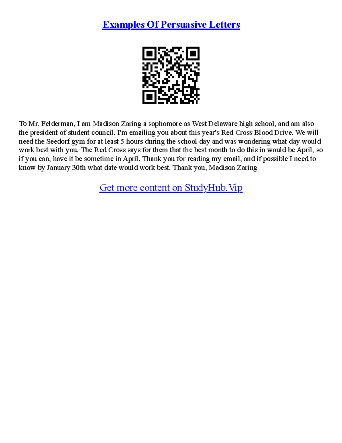 Persuasive Essay Introduction - Examples Of Persuasive Letters To Mr ...