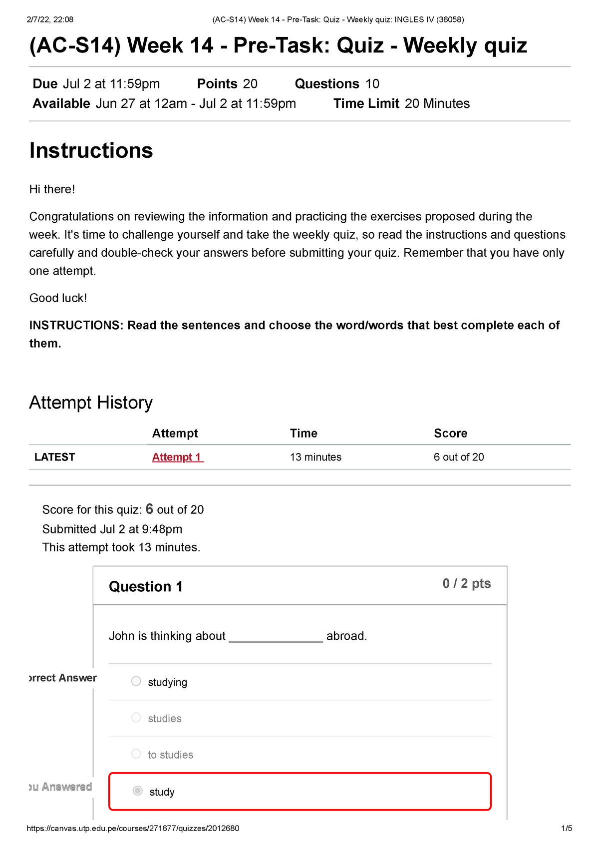 ac-s14-week-14-pre-task-quiz-weekly-quiz-ingles-iv-36058-ac