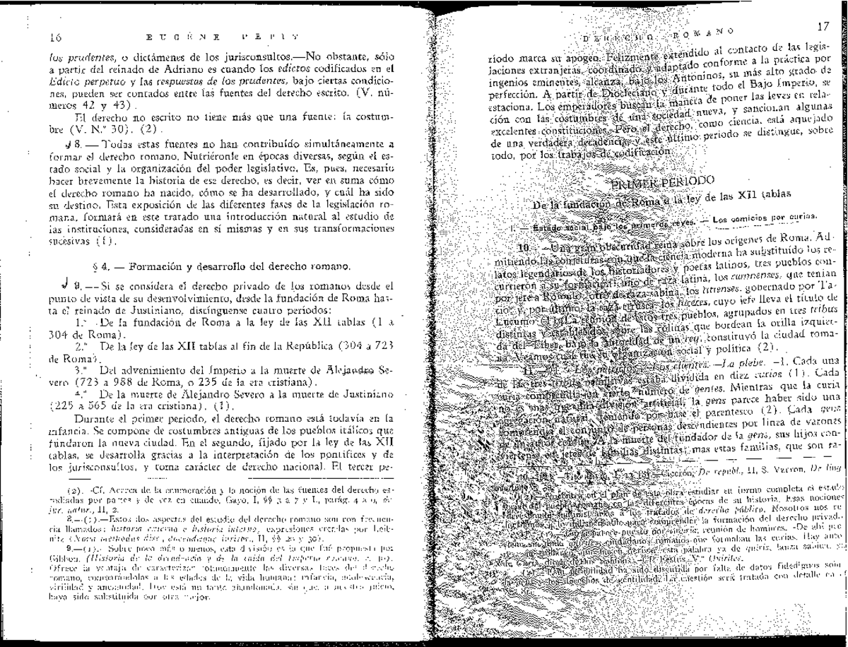 Petit-Historia Derecho Romano - Studocu