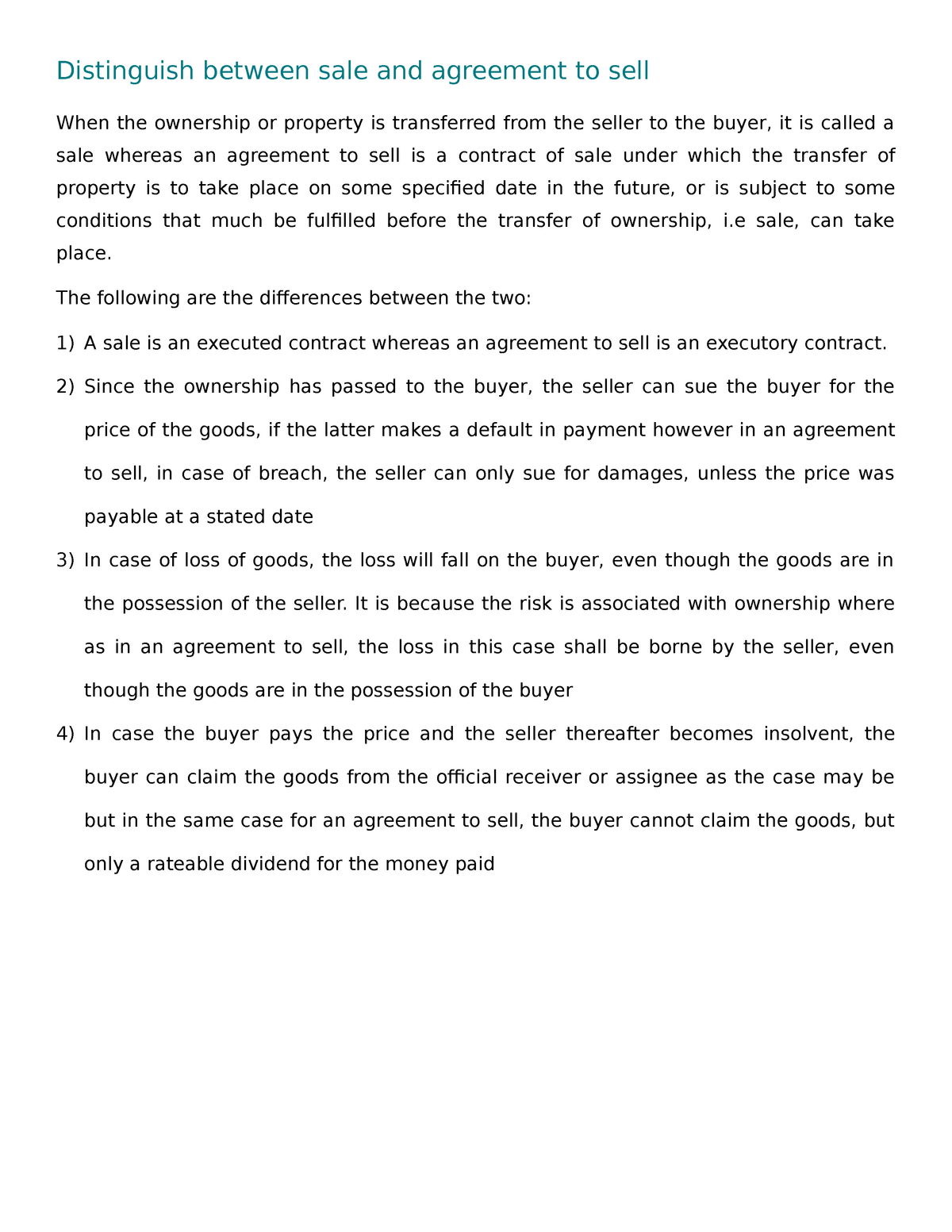 question-distinguish-between-sale-and-agreement-to-sell-distinguish