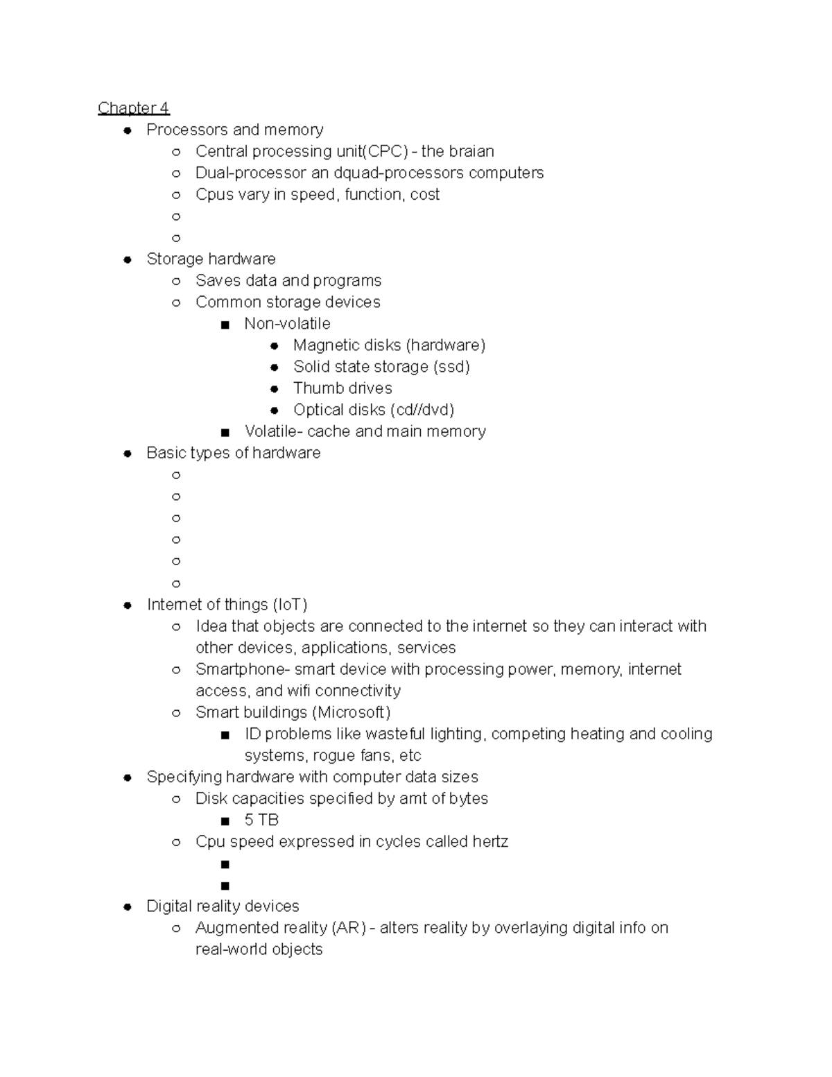 Mis pt 5 - Intro to Management and information systems - Chapter 4 ...