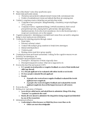 PSYCH360 Exam 2 Study Guide - Exam 2 Study Guide Basking In Reflected ...