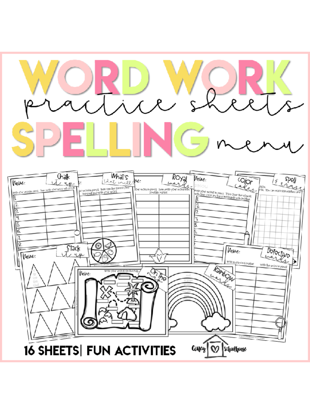 Sight word practice - thank you Terms of use: Credits: pencil wavy dots ...