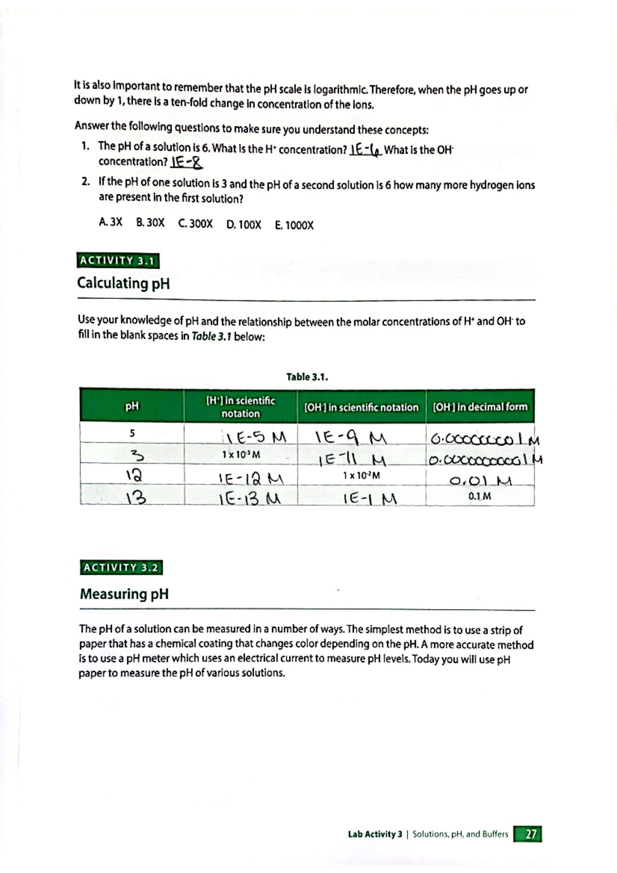 BIO lab activity 3 FGCU BSC 1010C FGCU Studocu