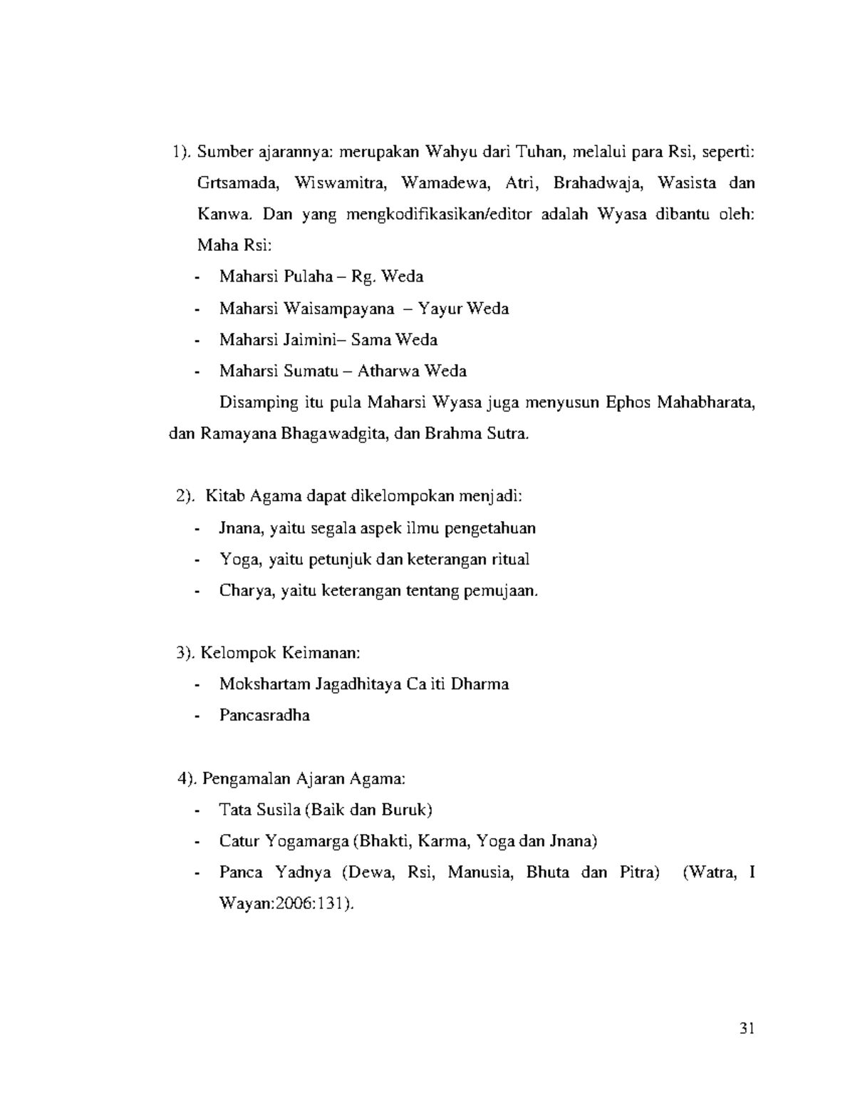 Agama- Agama Dalam Pancasila DI Indonesia-43 - 31 1). Sumber Ajarannya ...