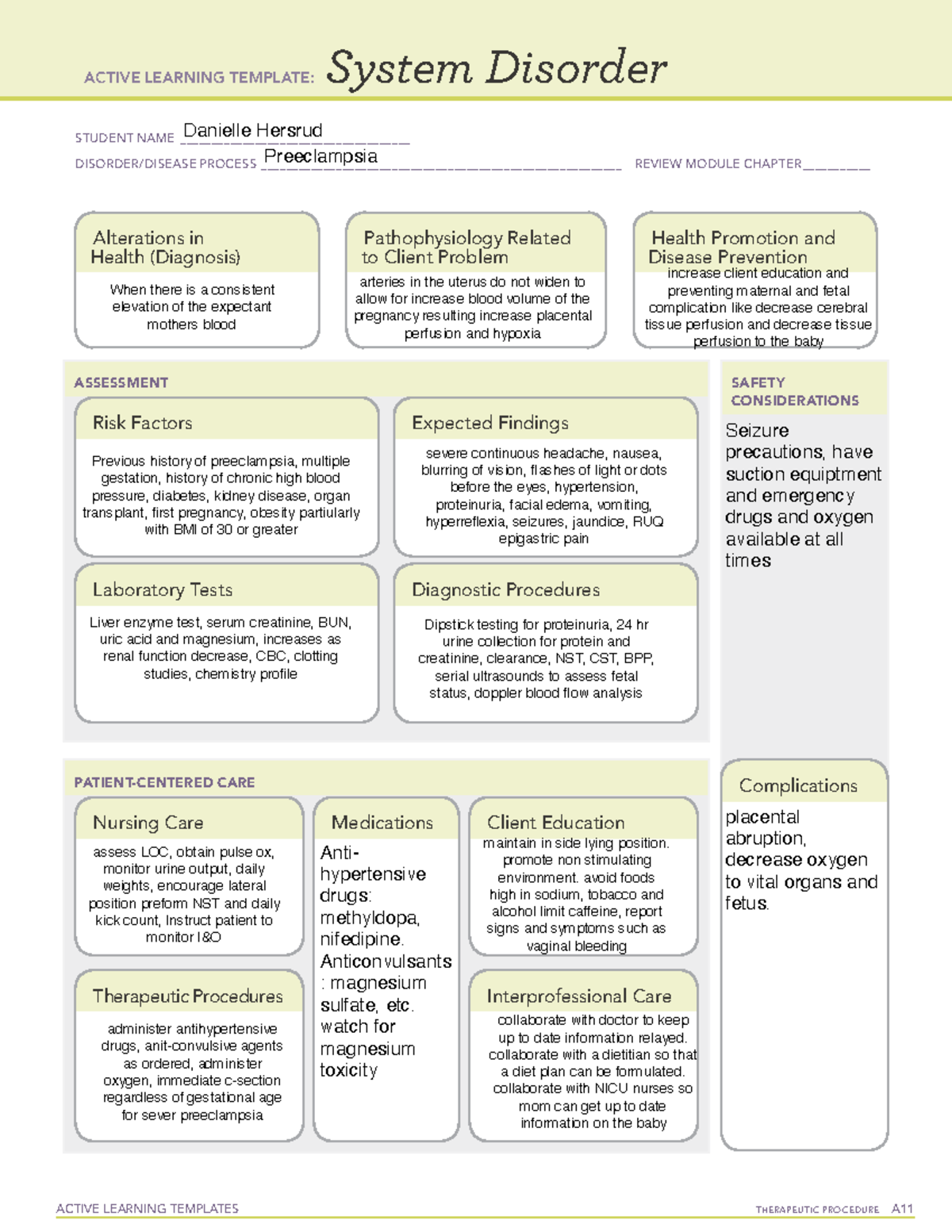 Active Learning Template sys Dis-2 - ACTIVE LEARNING TEMPLATES ...