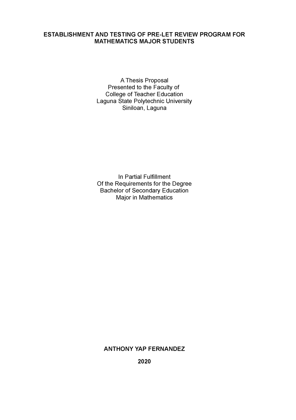 anthony-thesis-proposal-establishment-and-testing-of-pre-let-review