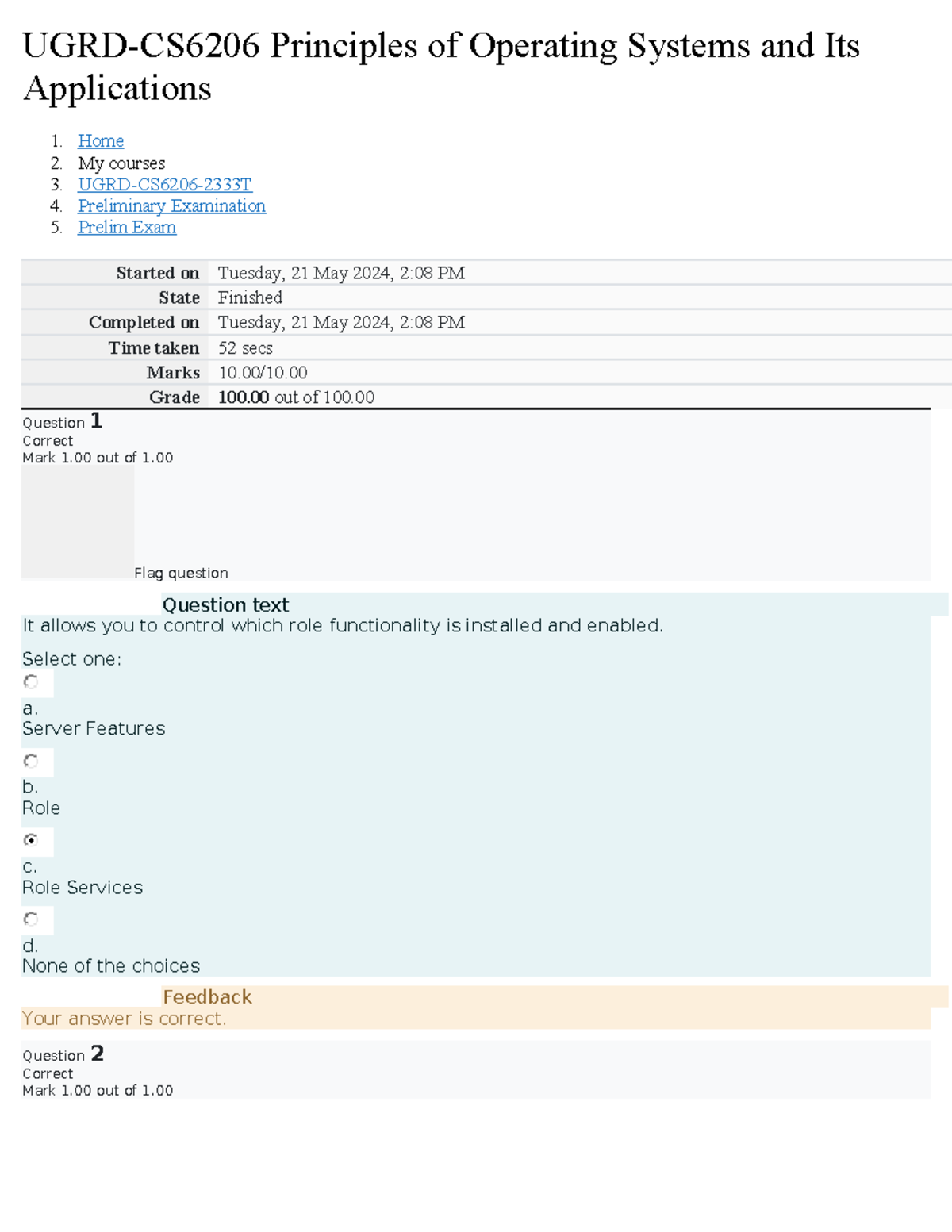 Principles Of Operating System - Home 2. My Courses 3. UGRD-CS6206 ...