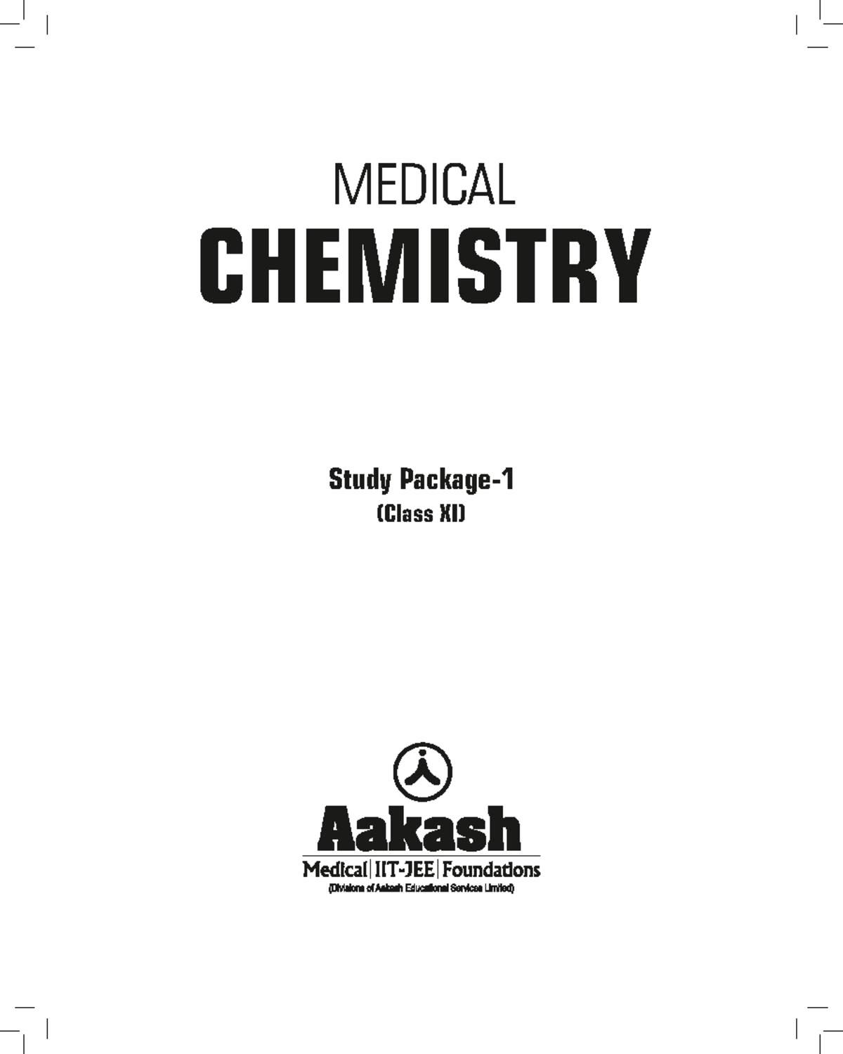 Med Chemistry Study Package-1 (Class XI) - Copy - Study Package ...