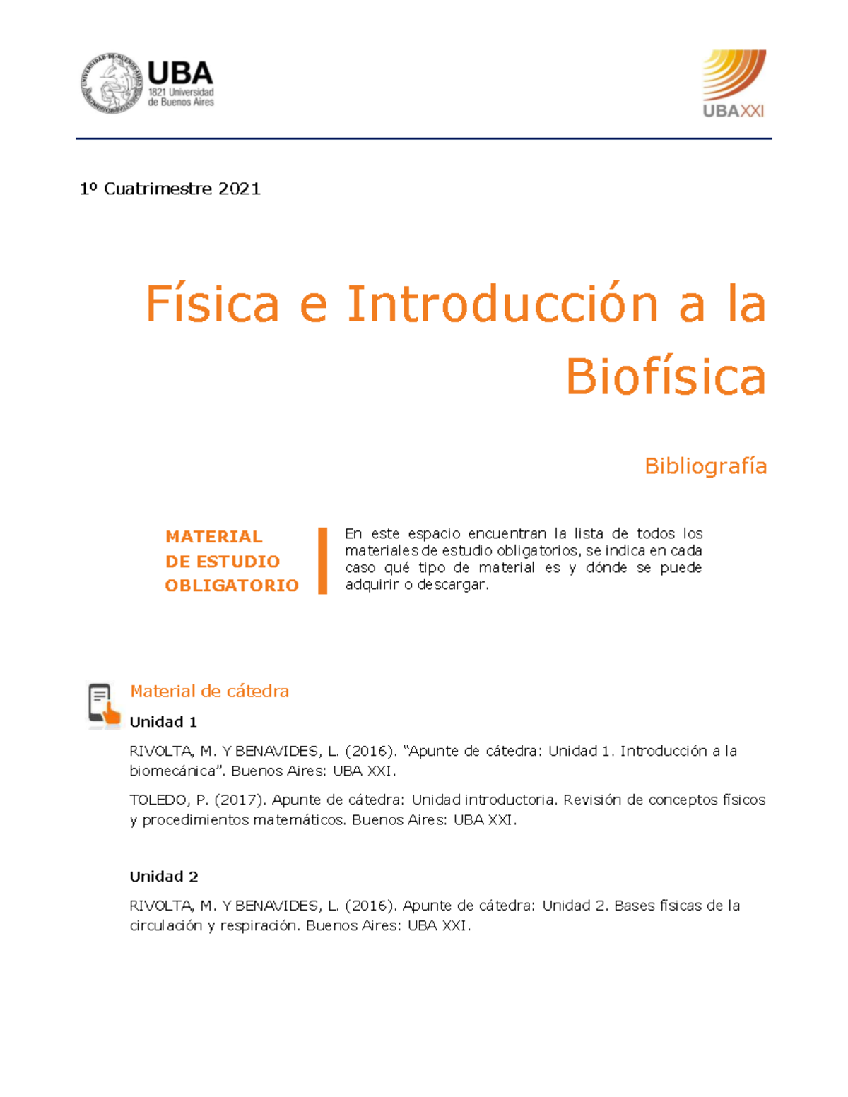 Bibliografia Física E Introducción A La Biofísica 20.11 Ultima Version ...