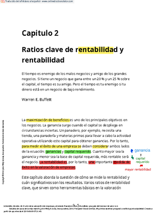 Chapter 3 Ratios for Financial Stability - Capítulo 3 Ratios de ...