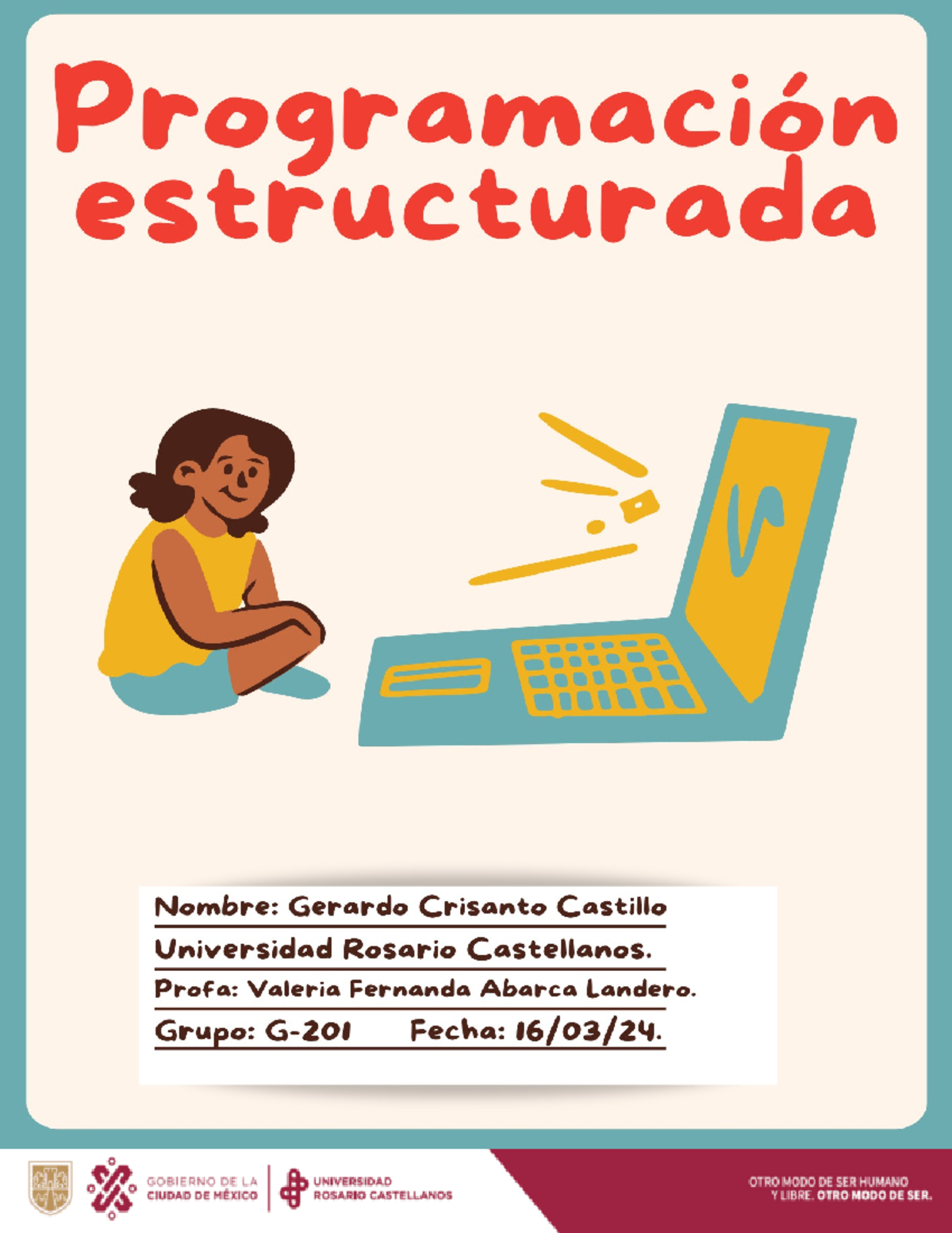 Programacion estructurada - INDICE Contenido - Studocu