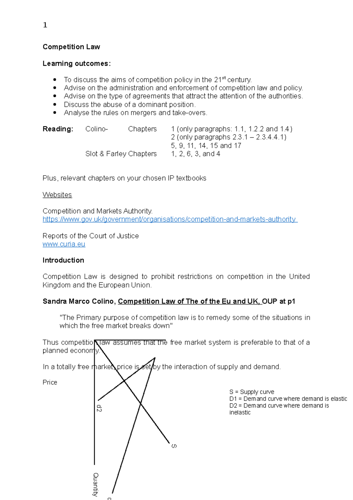 competition-law-outline-of-the-notes-competition-law-learning