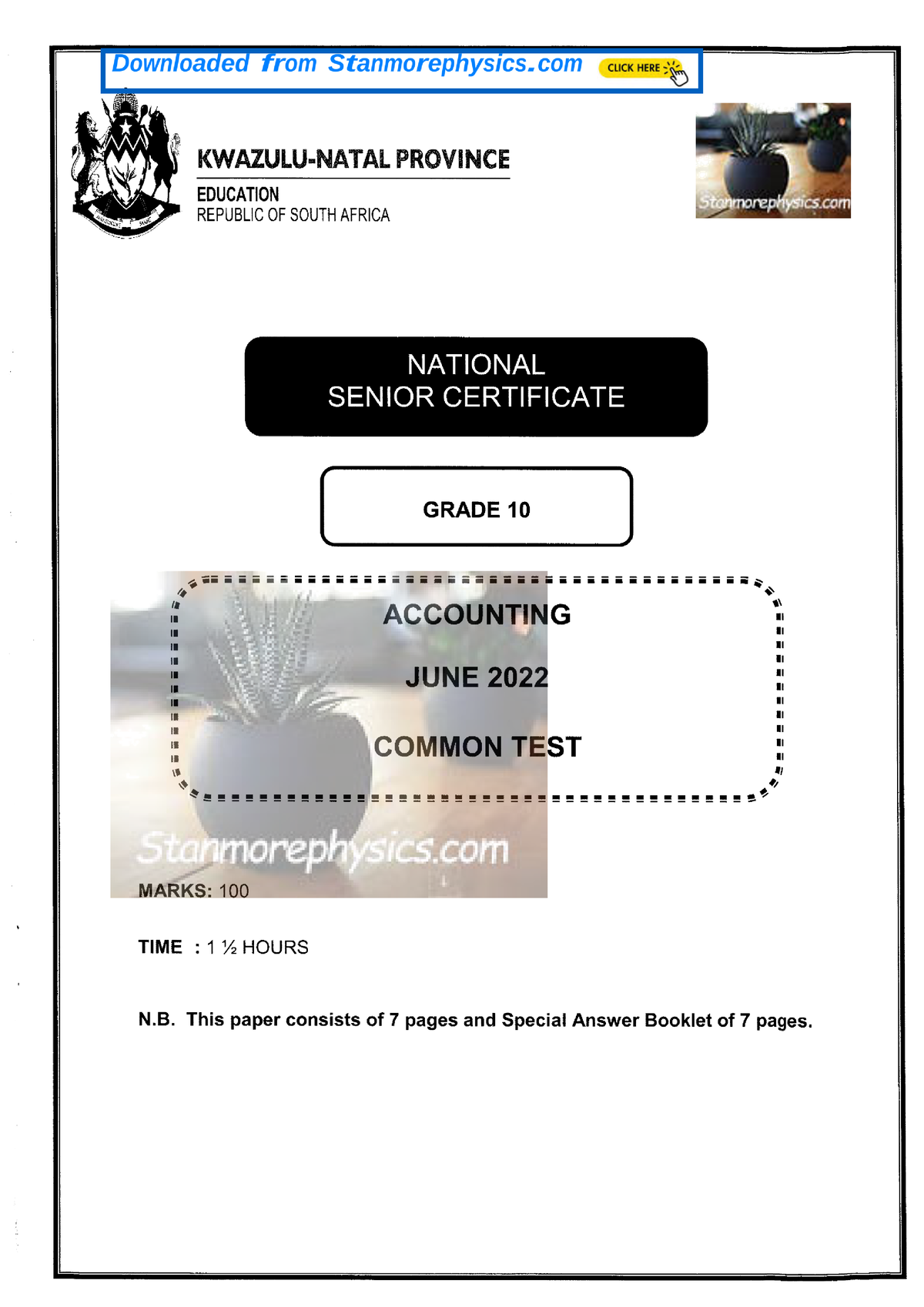 grade 10 accounting case study term 3 memorandum 2022