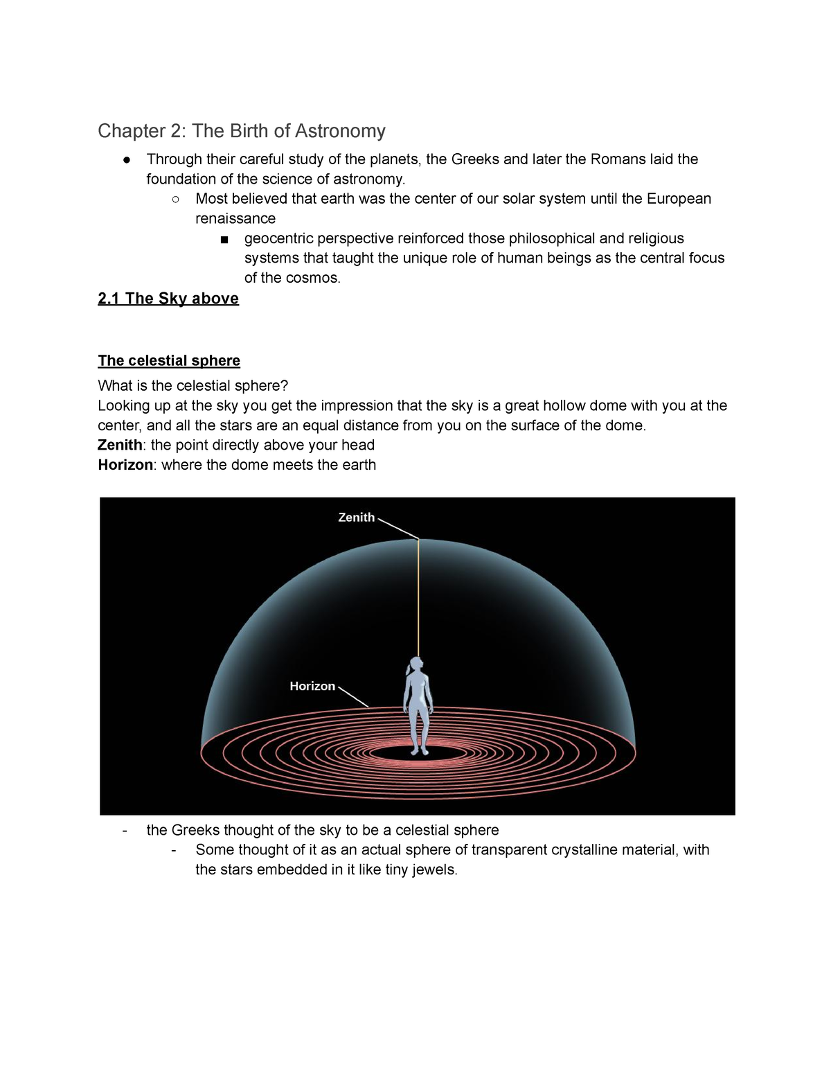 astronomy chapter 2 homework