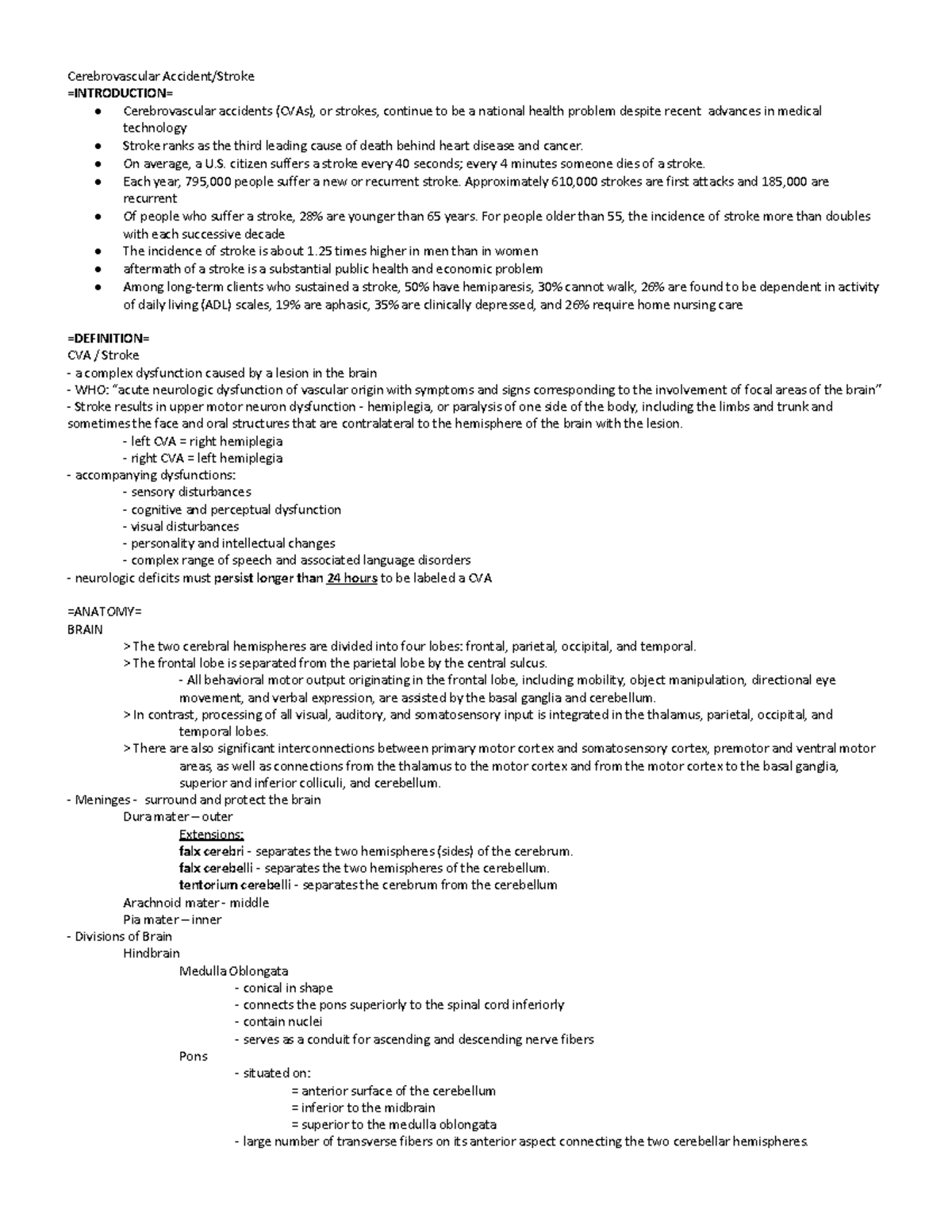 report-cerebrovascular-accident-stroke-notes-cerebrovascular