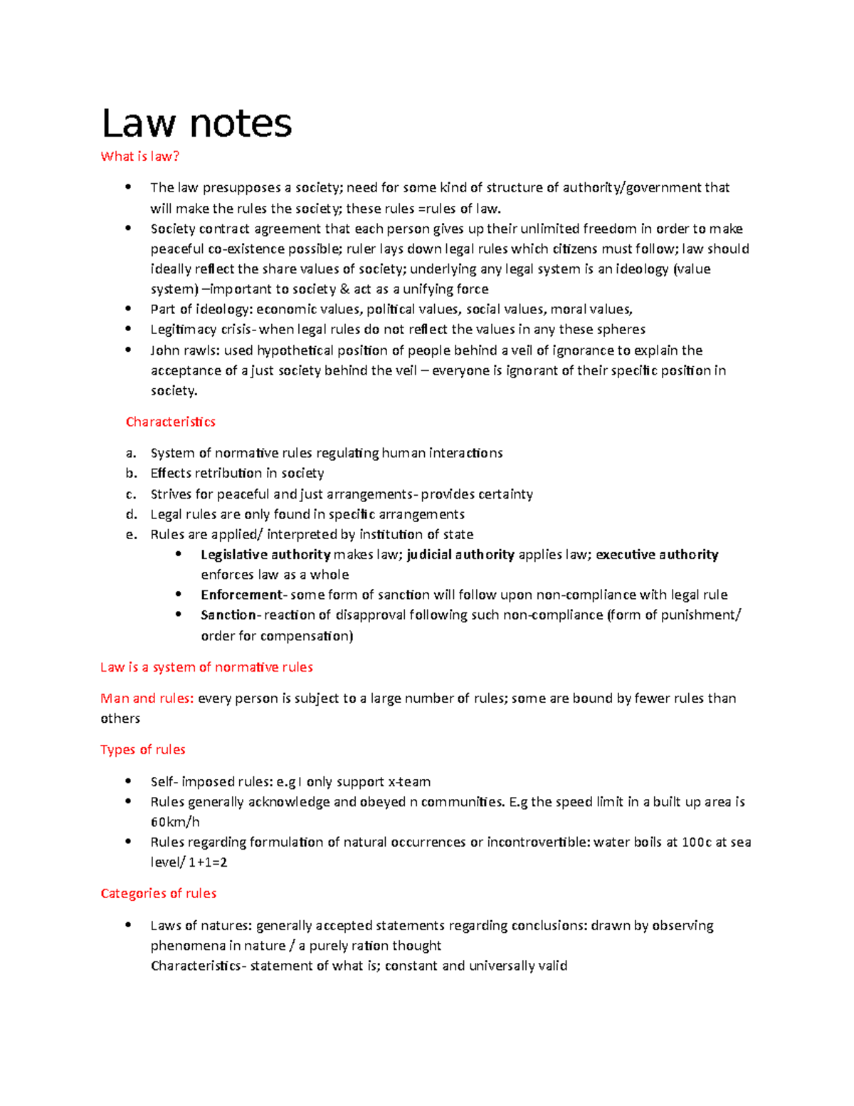 law-notes-inl-100-introduction-of-law-law-notes-what-is-law-the-law