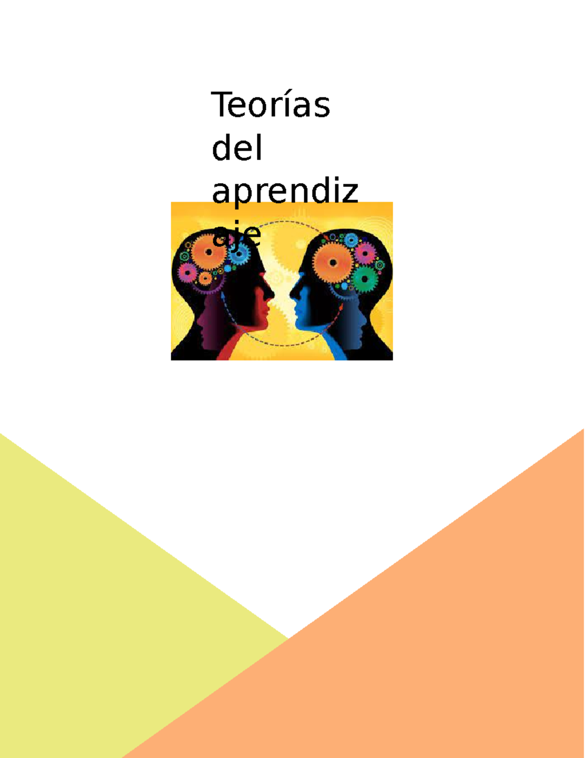 Teorías Del Aprendizaje Teorías Del Aprendiz Aje Antecedentes Del Conductismo Conceptos Clave 6054