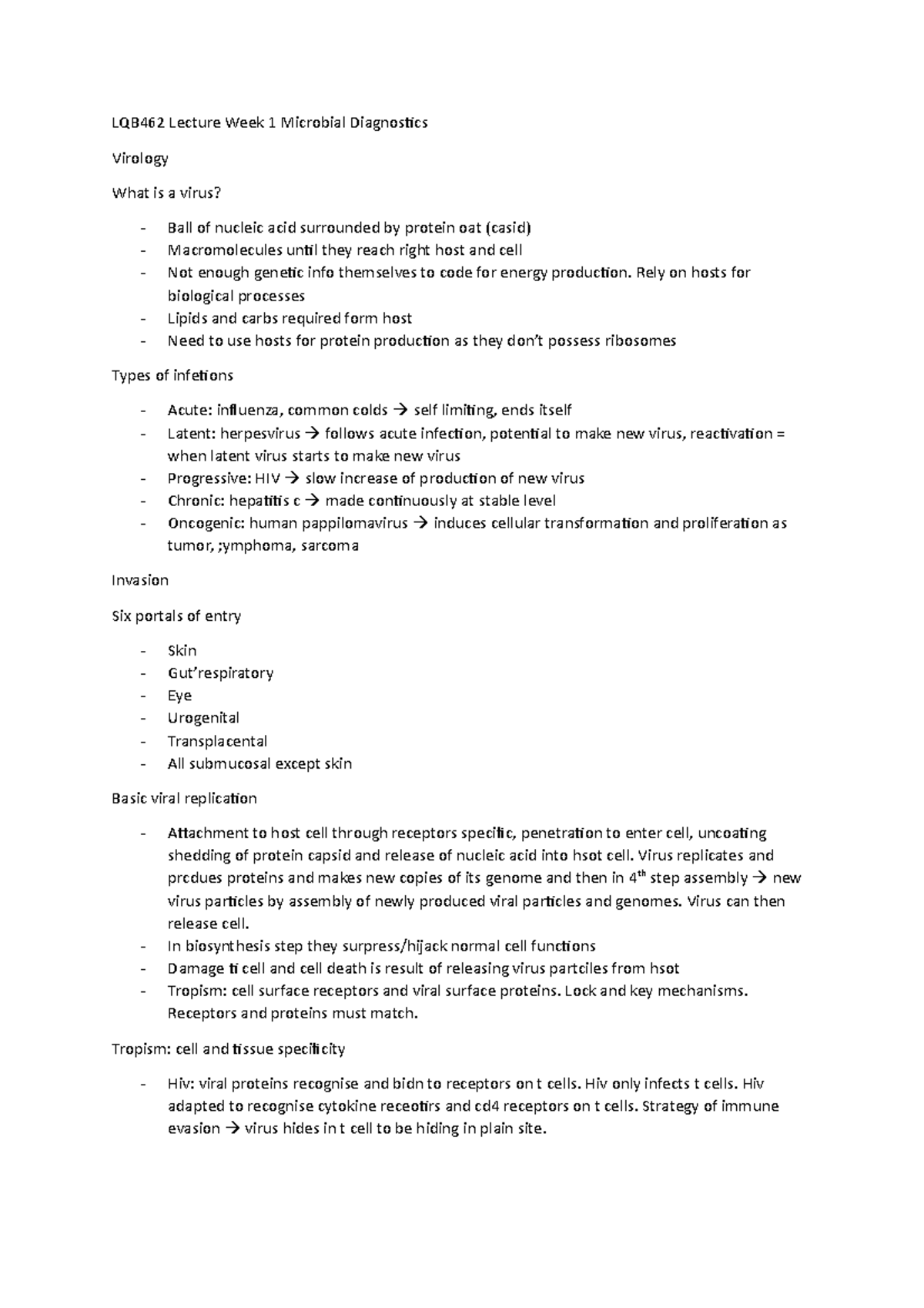 Microbial Diagnostics: Understanding Viruses and Diagnostic Methods ...