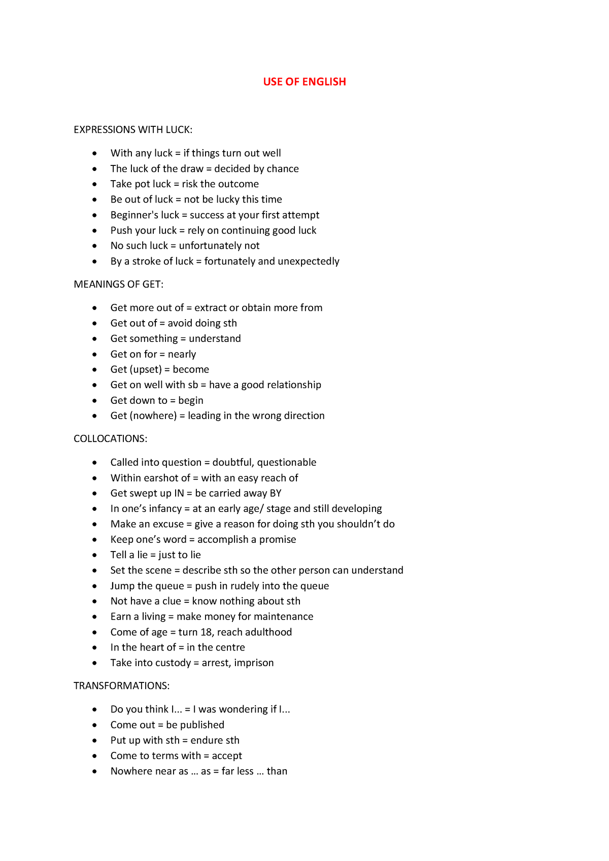 rld-20exam-use-of-english-expressions-with-luck-with-any-luck-if-things-turn-out-well-the