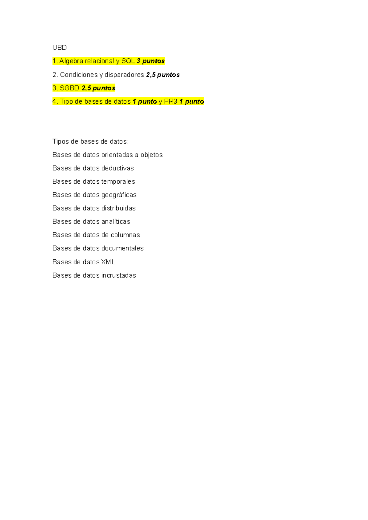 UBD Esquema tipos - Uso de Base de Datos - UBD Algebra relacional y SQL ...