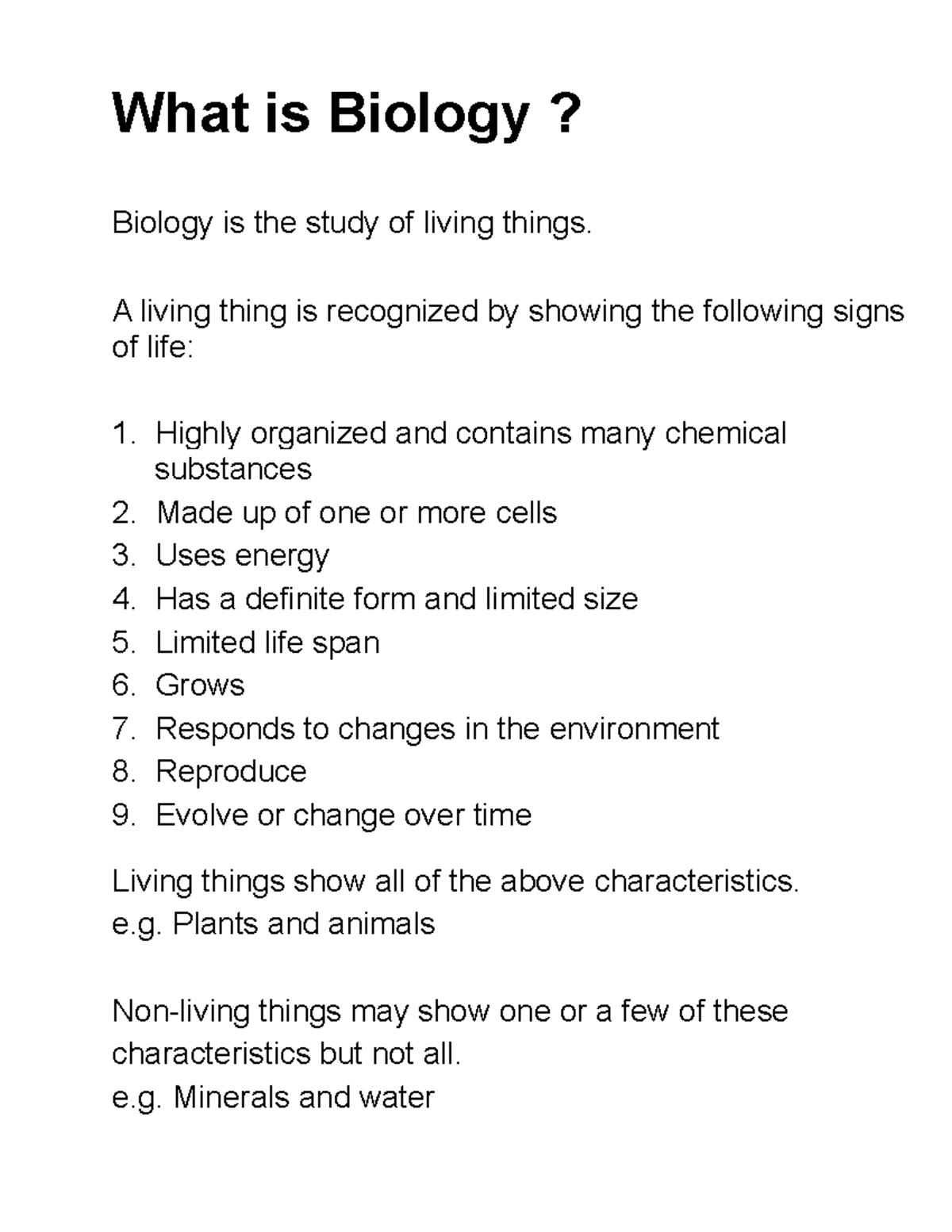 biology-notes-what-is-biology-biology-is-the-study-of-living-things