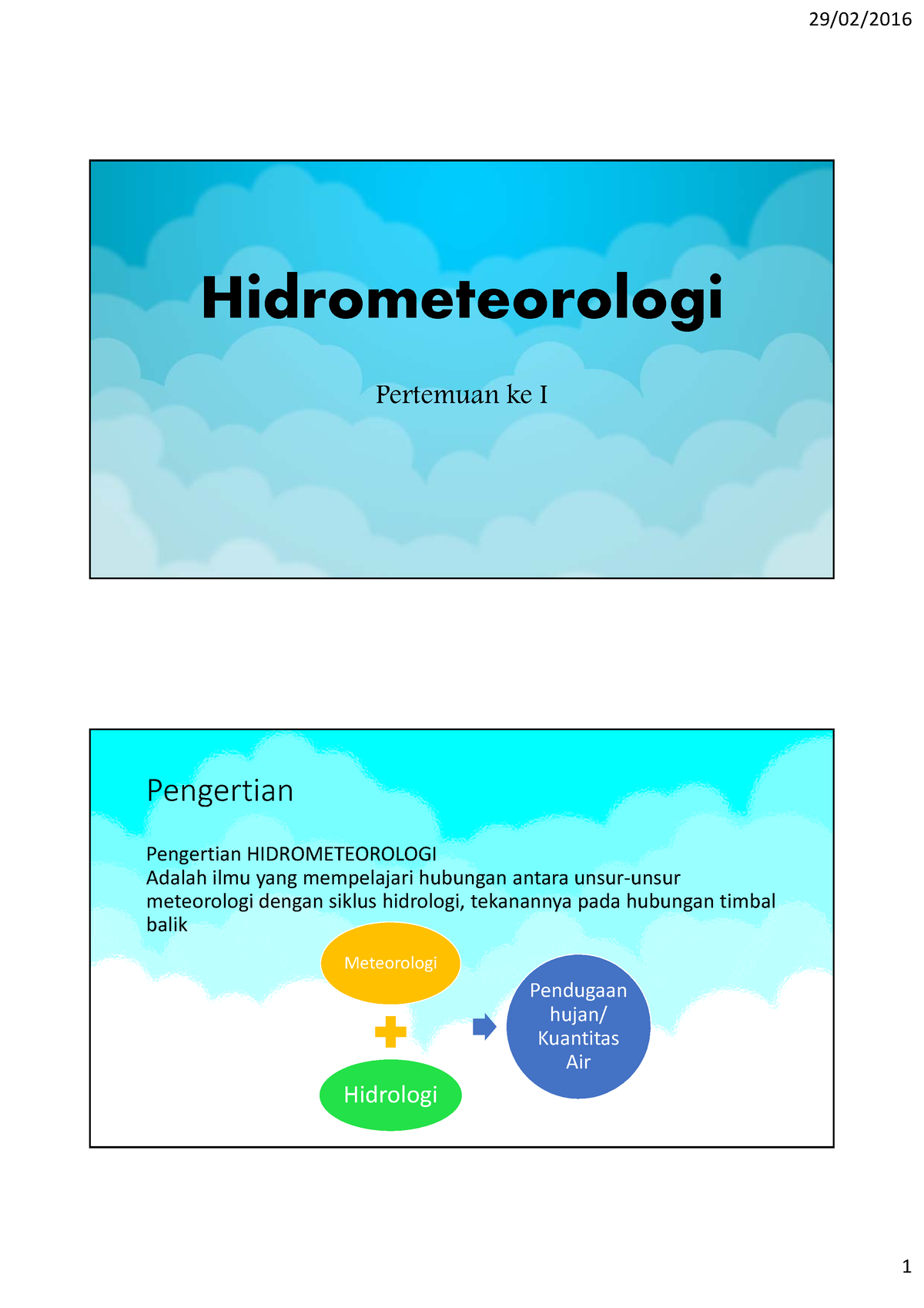 Hidrometeorologi - Yang Termasuk Ke Dalam Bencana Hidrometeorologi ...