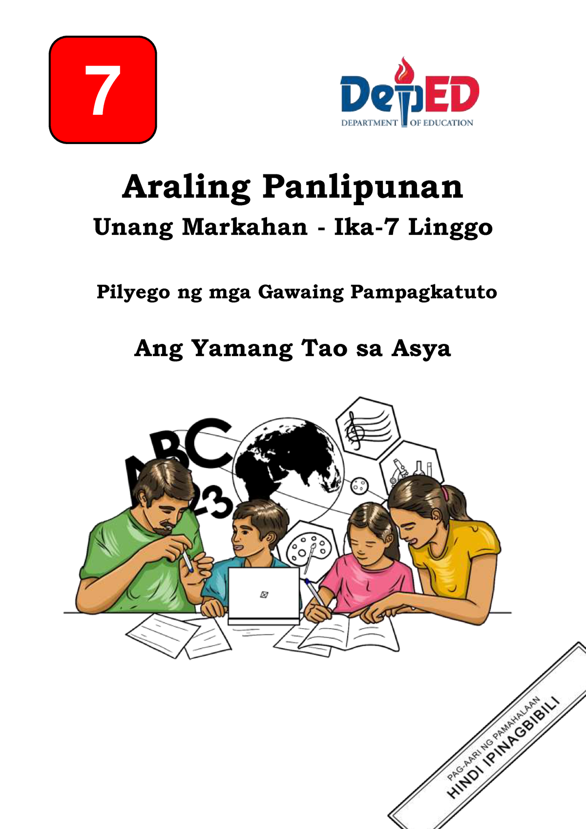 Detailed Lesson Plan Araling Panlipunan Grade 7 Banghay Aralin Sa Modyul 2 Yamang Tao Asya Ii 8177