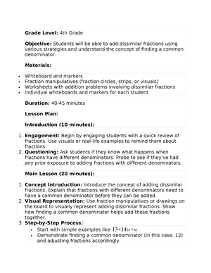 Lesson-Plan-in-EPP-4-COT - Bagani Tocgo Elementary School Banghay ...