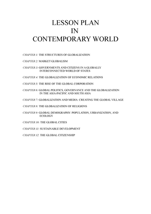 The Contemporary World-Book-Introduction - Kay S. Conales Arlene P ...