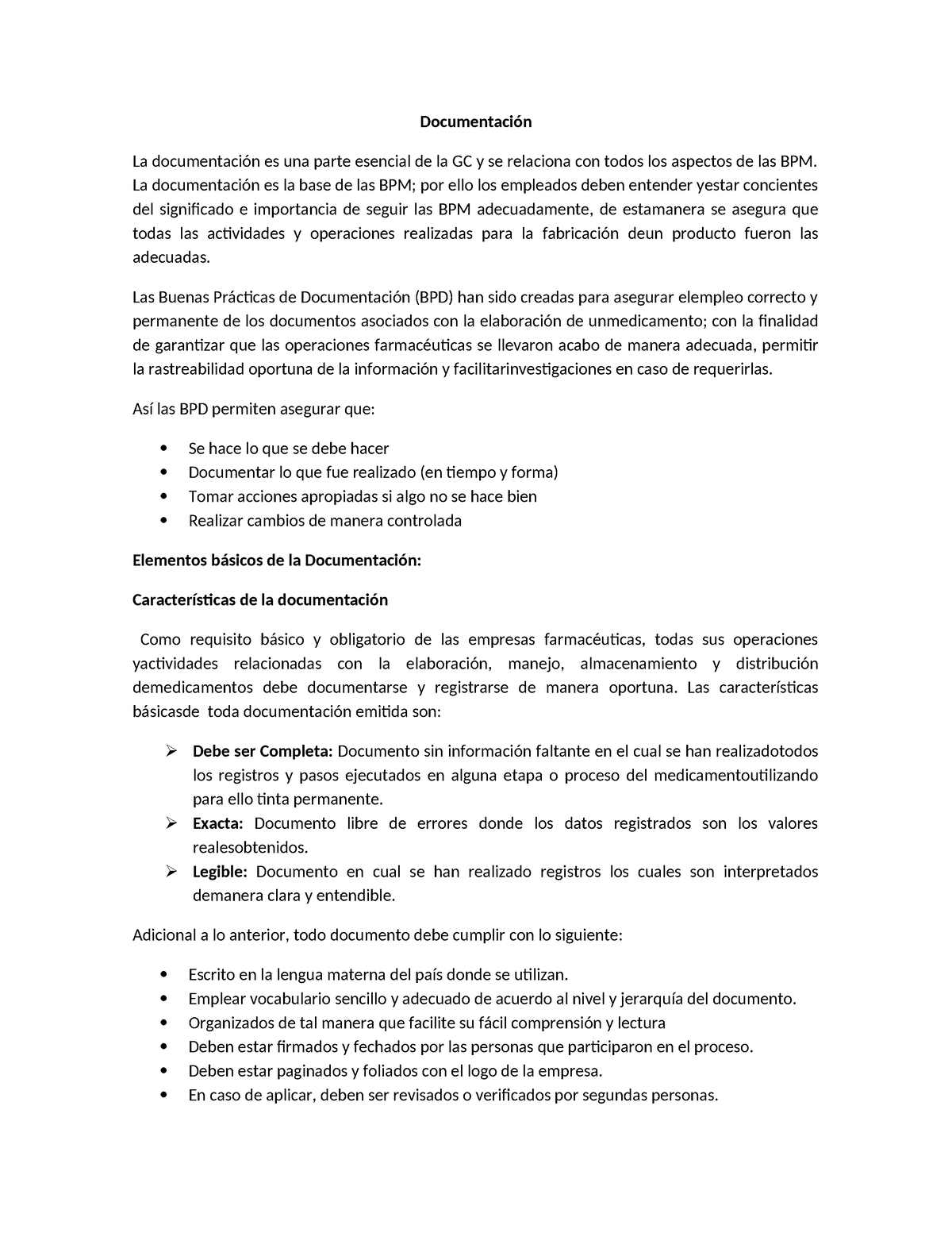 Buenas Practicas De Documentacion Documentación La Documentación Es Una Parte Esencial De La 1439