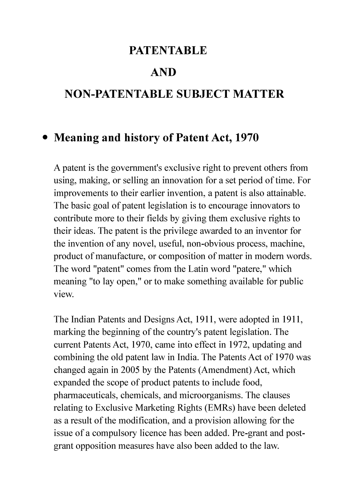 patentable-patentable-and-non-patentable-subject-matter-meaning-and