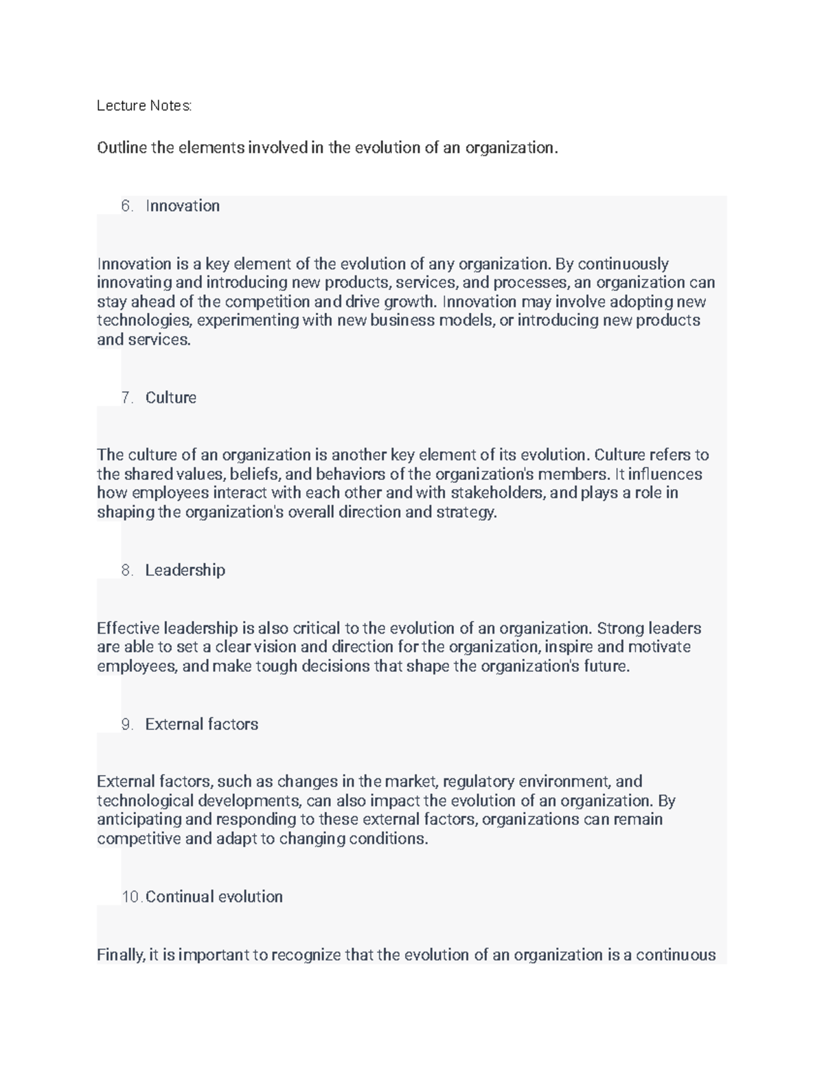 BUS 217 (5 pt 2 Schoolcraft Outline the elements involved in the