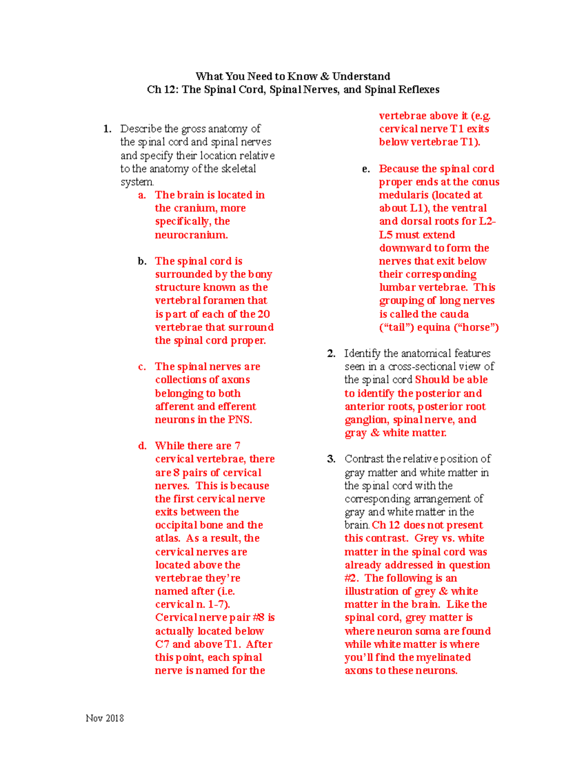 Chapter 12 Study Questions - What You Need To Know & Understand Ch 12 ...