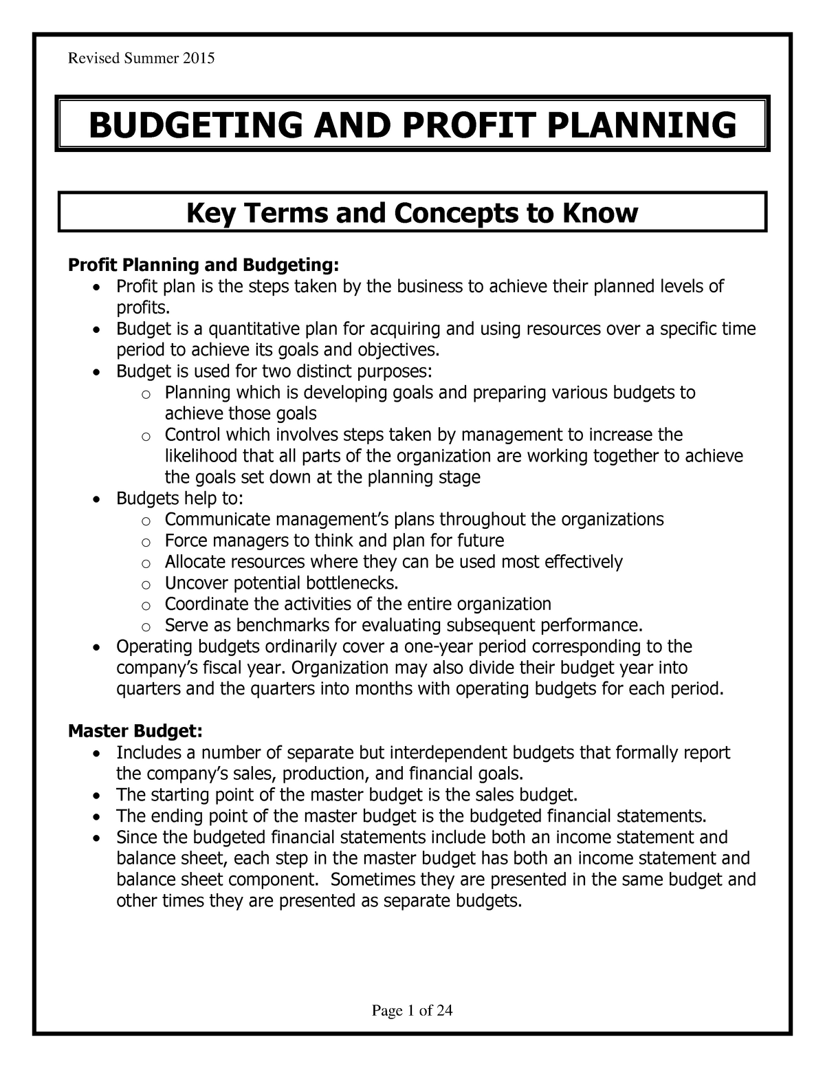 practice-questions-budgeting-and-profit-planning-budgeting-and-profit