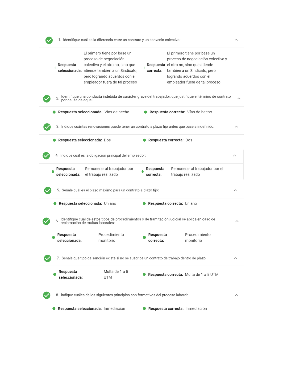 Examen Derecho Laboral - Derecho Laboral Empresarial - Studocu